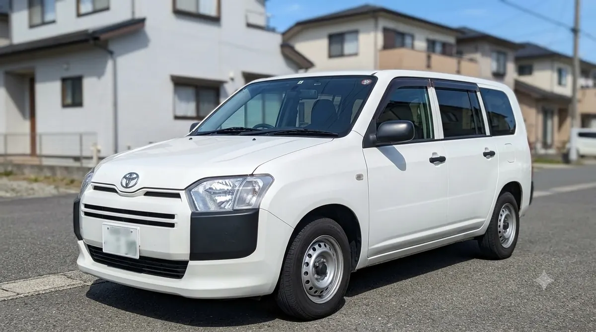 K.R.C.の出張車両（白いバン）